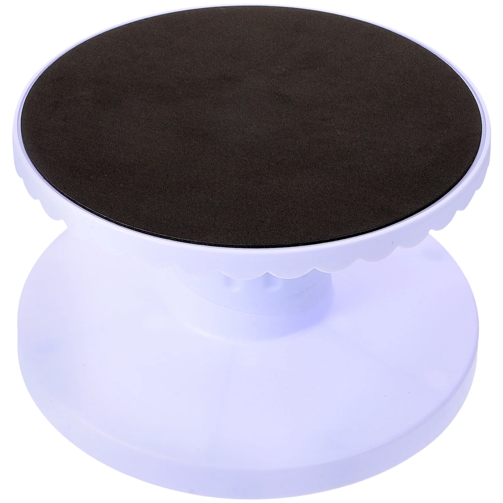 

Cake Turntable Tools Decorating Plastic Round Supplies Making Accessory Baking Utensil Revolving