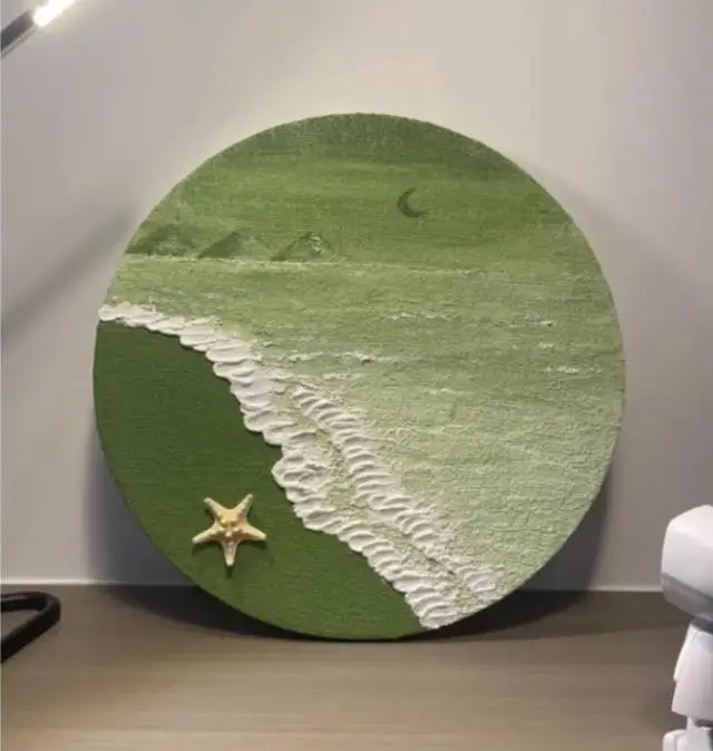 

DIY Материал трехмерная Морская ракушка цифровая масляная живопись