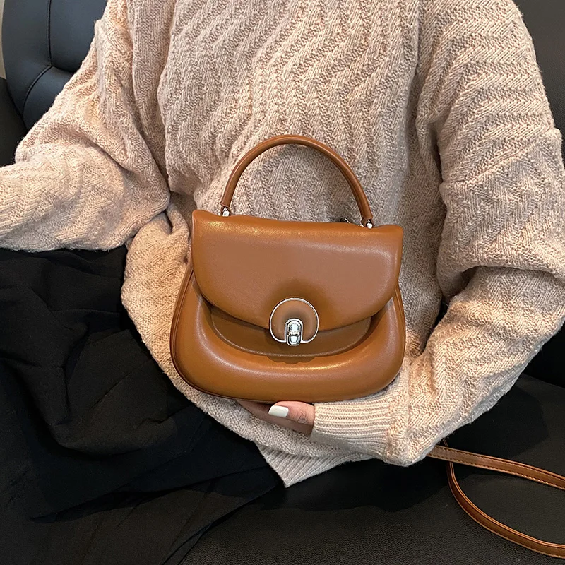 

Trendy Small Crossbody Bags for Women 2023 Luxury Brand Designer Women PU Leather Handbags and Purses Kawaii Totes