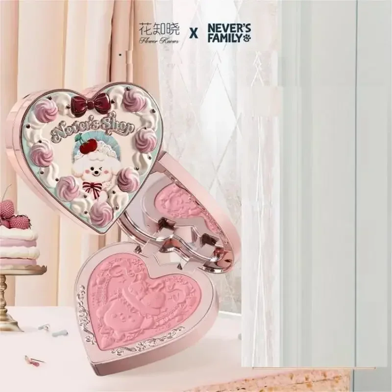 Flower Knows Neva Shop Series Velvet Mist Рельефные румяна Редкая красота Матовые стойкие