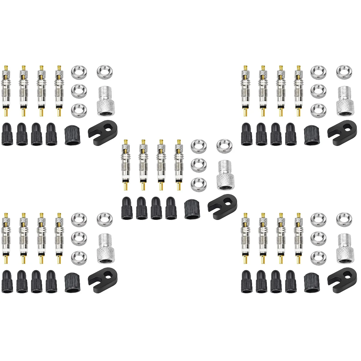 

Bike Core Tirecaps Tubeless Presta Replacementstem Cores Black Stems Vehicle Tool Accessory Repair Cap Removal Accessories Tyre