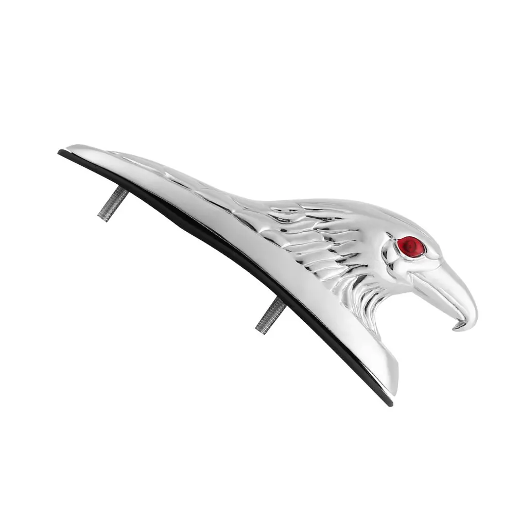 Хромированный дизайн головы орла переднее крыло для квадроцикла рама украшение