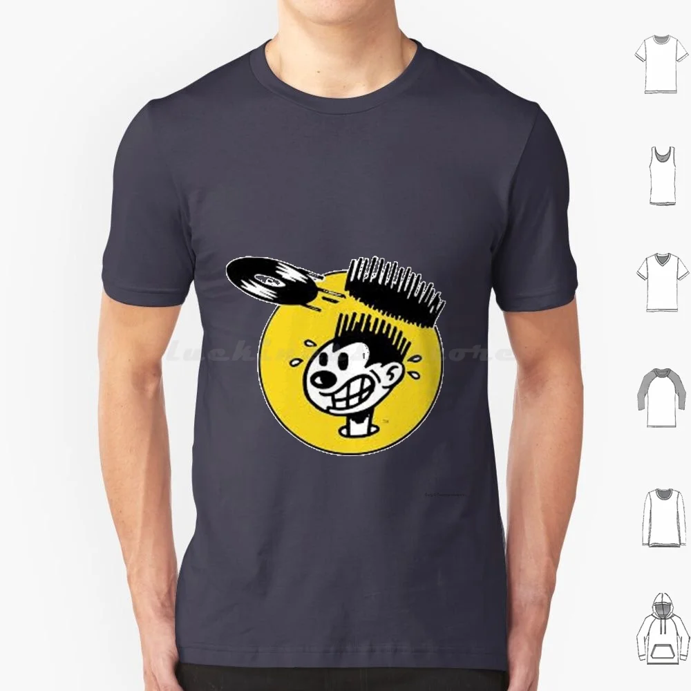 Nervous Records Shirt Classic T-Shirt T Shirt Cotton Men Women Diy Print Hip Hop Rap Music Ninety Hip Hop Great Funny Band Cat