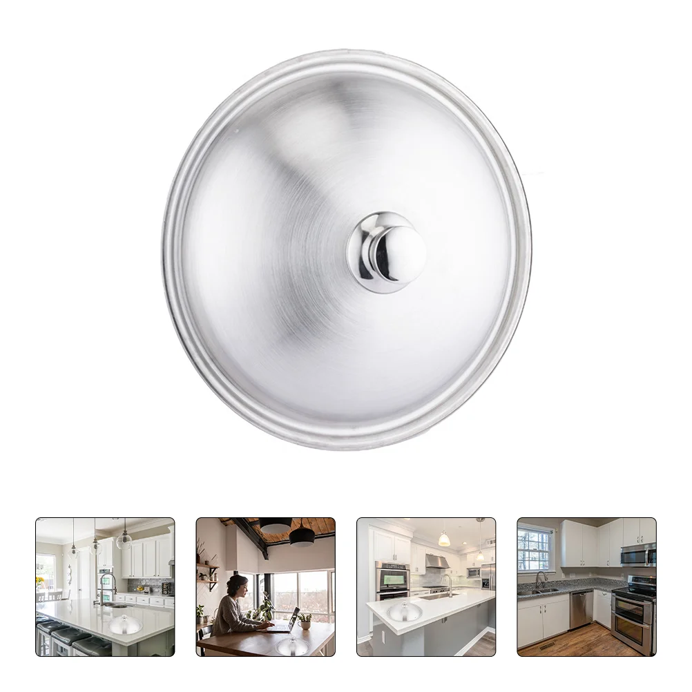 

Lid Cover Pot Pan Lids Universal Replacement Frying Cookingsteel Stainless Skillet Metal Pots Cookware Covers Wok Pans Dome
