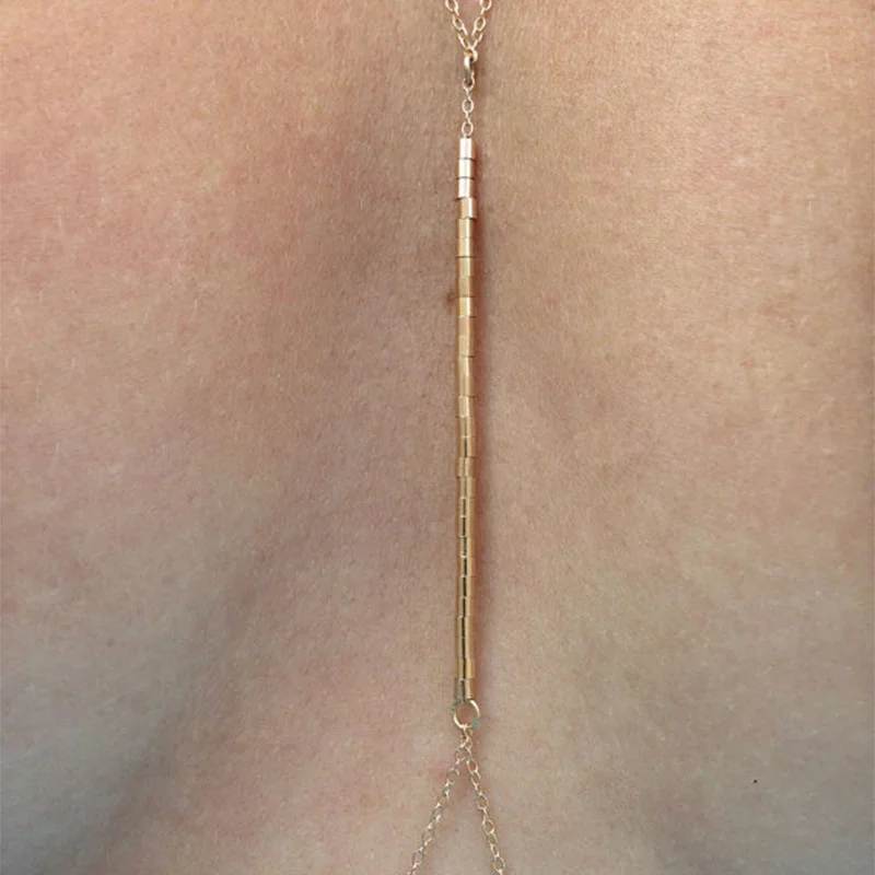 Сексуальная крутая модная женская цепочка XIKH для плявечерние женский простой