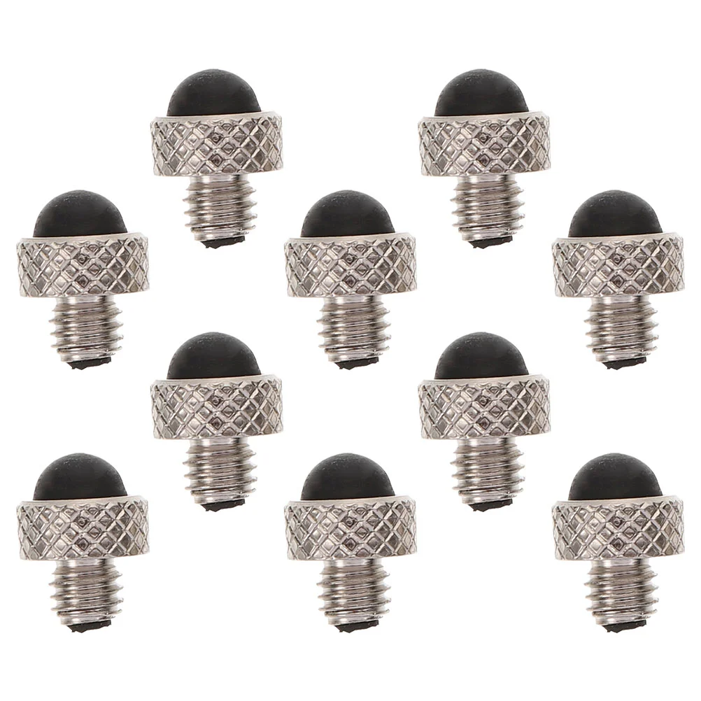 

10pcs Metal Silencers Fine Good Durable Haircutting Scissors Silencers Replacement Silencers Scissor Accessory