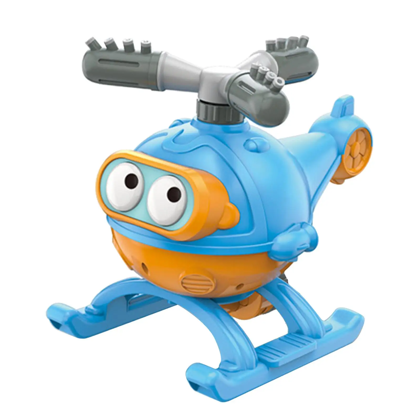 

Outdoor Water Sprinkler Helicopter Shaped Backyard Game Water Splashing Fun Toy for Birthday Gift Pets Holiday Children Backyard