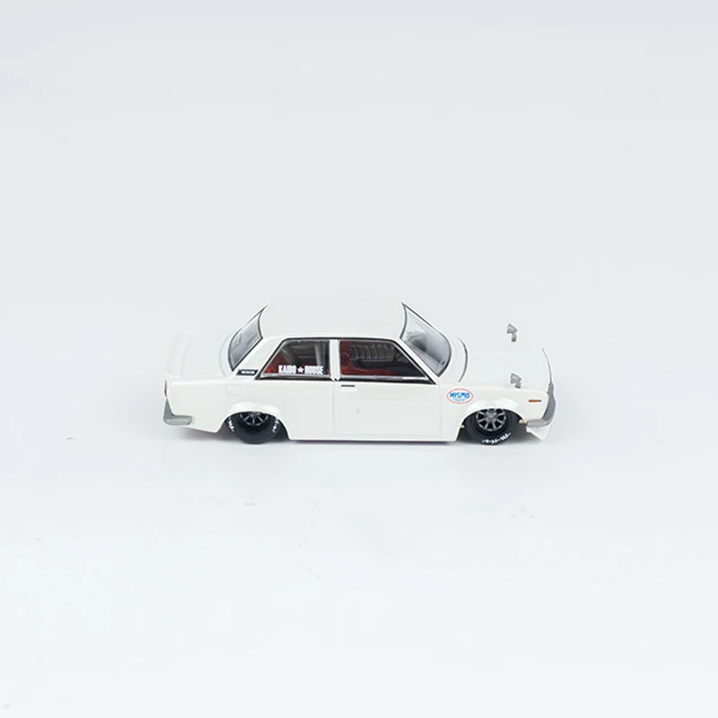 Модель автомобиля MINIGT + Kaido House 1:64 510 уличный автомобиль Nismo V2 из сплава с открытым