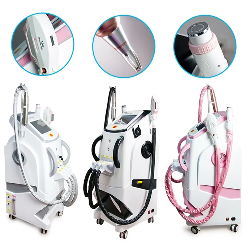 

Multifunction 4 in 1 E-light IPL OPT SHR Rf ND Yag Laser Tattoo Removal Hair Removal Beauty Machine