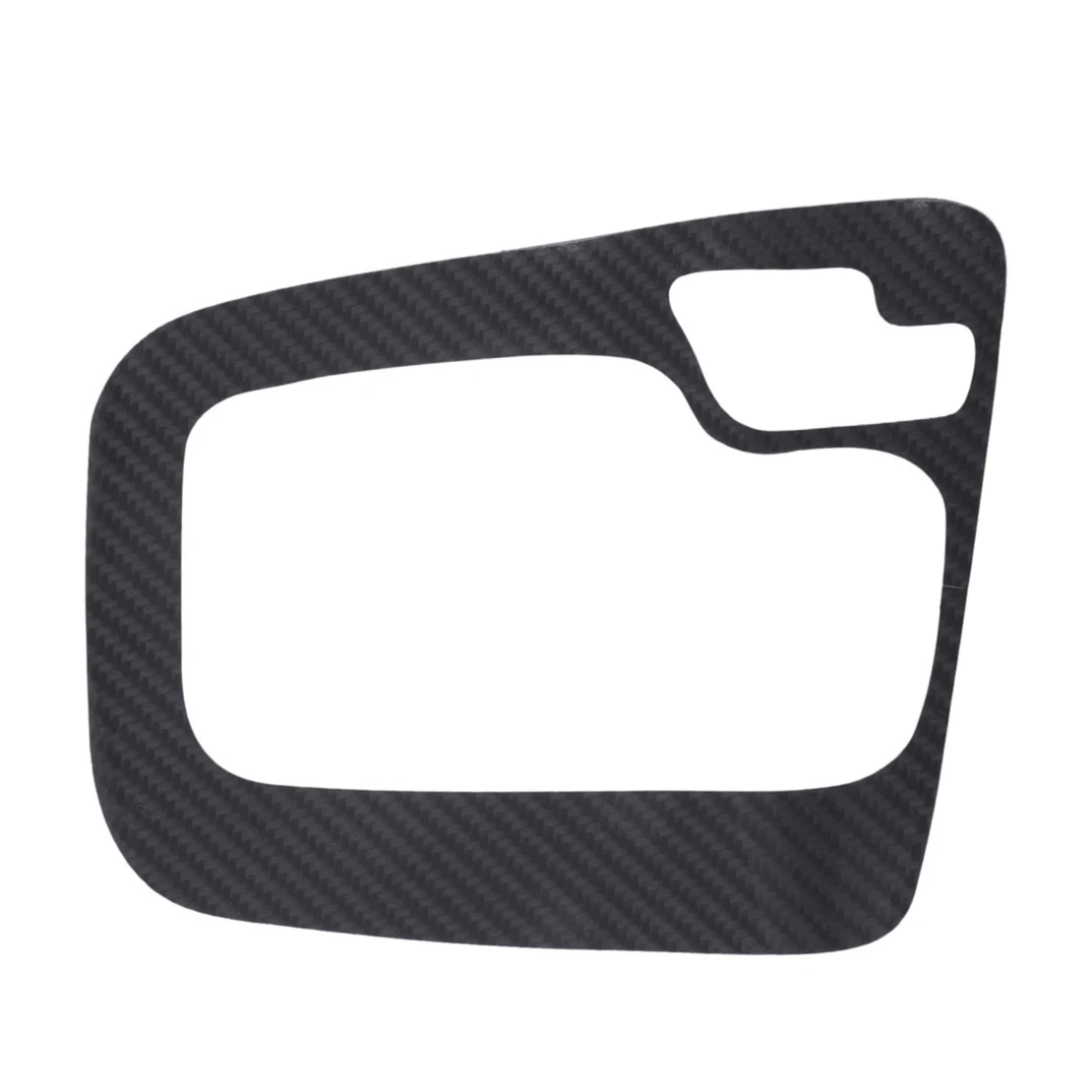 Крышка центральной панели переключения передач с левым рулем 5D черный стиль из