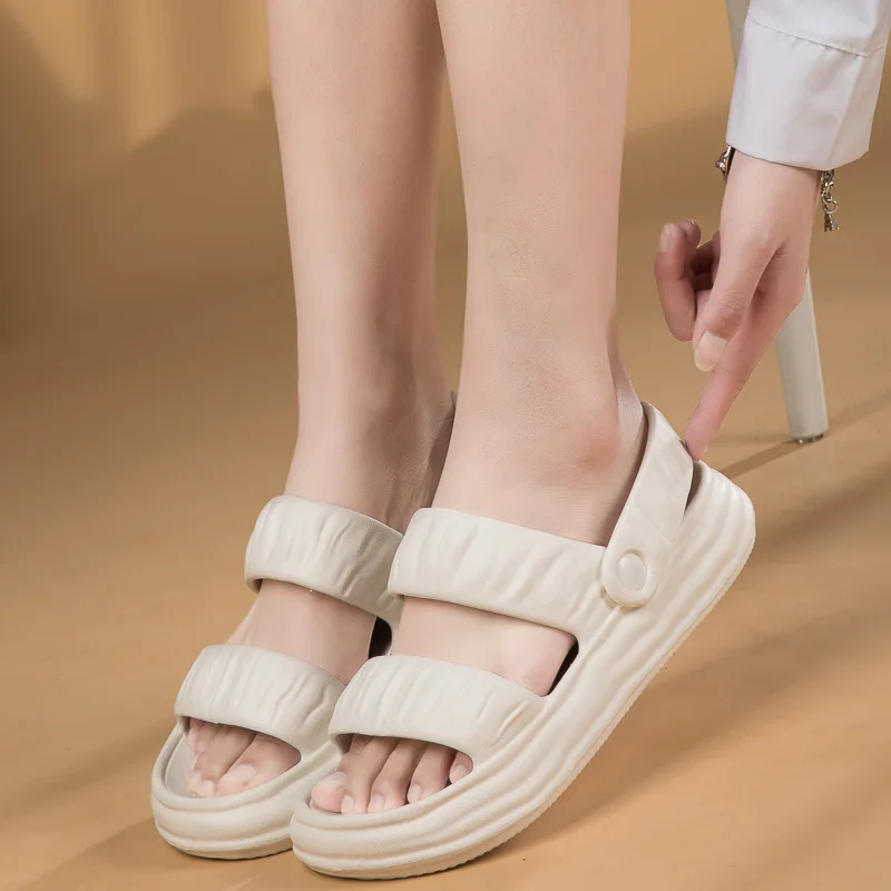 Slippers flip-flops anti-slip wear-resistant household slippers Personalized deodorization slippers women shoes for women