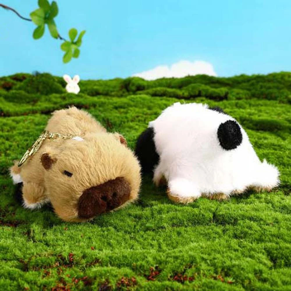 Плюшевый брелок для ключей мультяшная набивная кукла-подвеска щенок собака