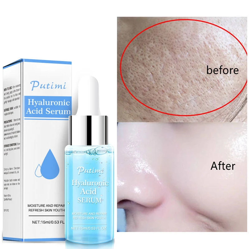 

Moisturizing Serum Hyaluronic Acid Serum Whitening Brighten Wrinkle Remover Firming Shrink Pores Lighten Fine Lines Face Serum