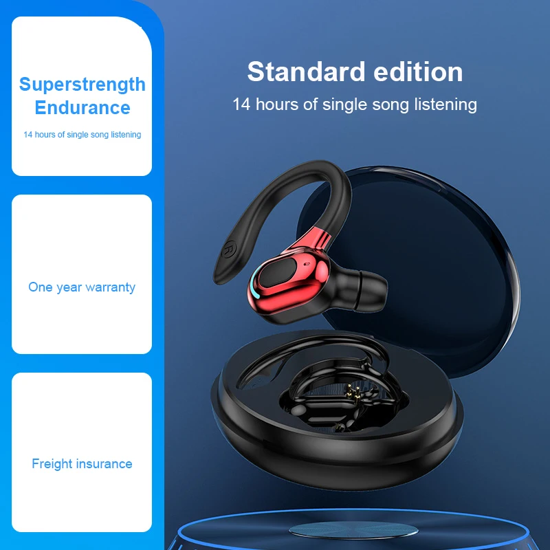 

Bluetooth-гарнитура L8 с шумоподавлением, водонепроницаемая