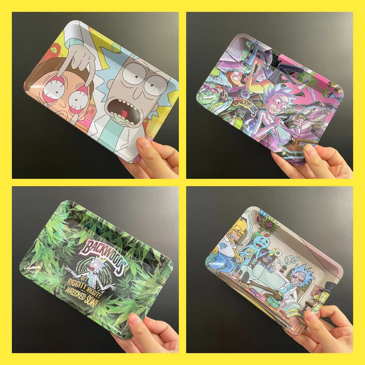 

Metal Rolling Tray Roller Tray 180*125mm Smoking Accessories
