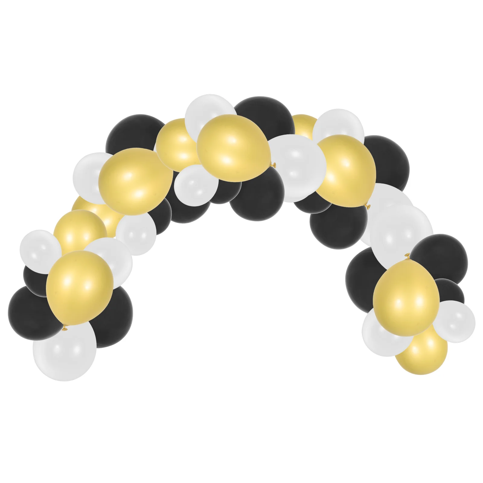 

Balloons Balloon Gold Decorations Latex Birthday Garland Wedding Arch Party Metallic Anniversary Kit Decor Set Blackround Bridal