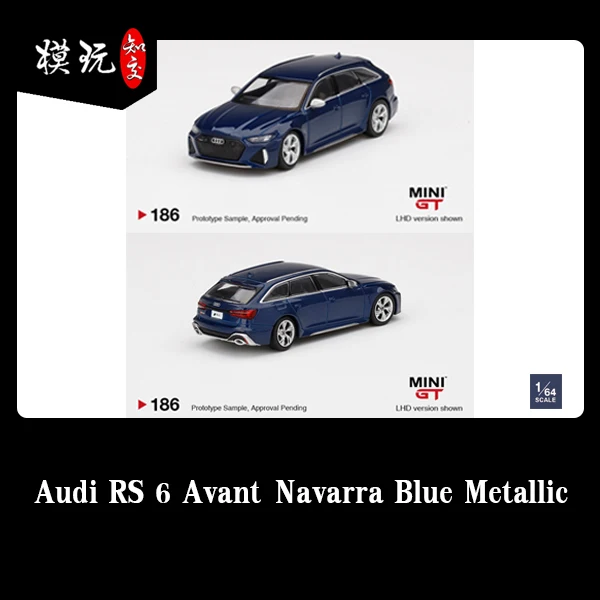 

Мини GT 1:64 Audi RS6 Avant MGT00186/194 256 255 коллекция пятен орнамент подарок