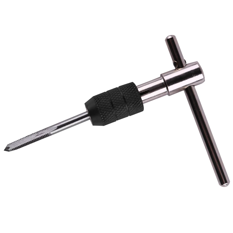 5 шт./компл. Т-образный станок ручные метчики для резьбы развертка M3/M4/M5/M6 набор