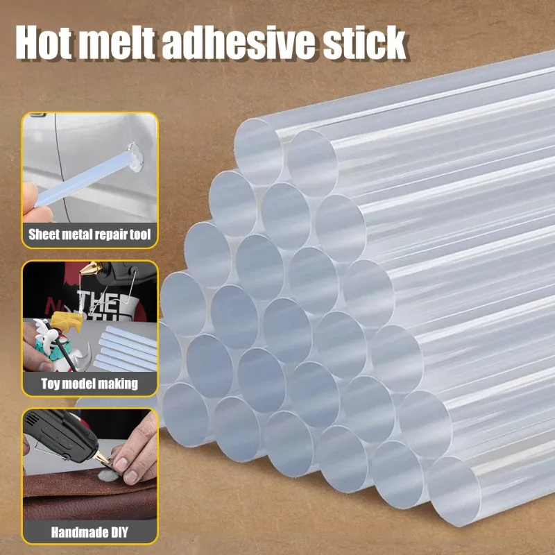 10/1PCS Transparent Hot Melt Glue Sticks for Electric Gun Strong Visco Stick Adhesive DIY Craft Hand Repair Kits Tools