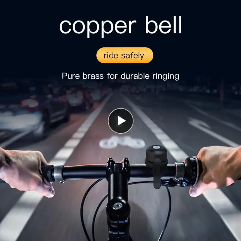 

Sturdy Anti-lost Device Vintage Bicycle Bell High Quality Alloy Brackets Car Bell Anti-theft Positioning Bell Durable Waterproof