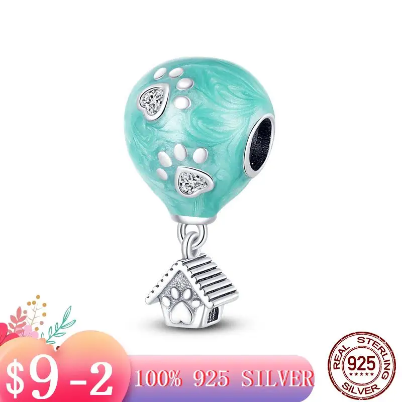 

Самодельный дизайн, Стерлинговое Серебро 925 пробы, коготь, дом, горячая модель, подходит для изготовления оригинальных браслетов Pandora, DIY юве...