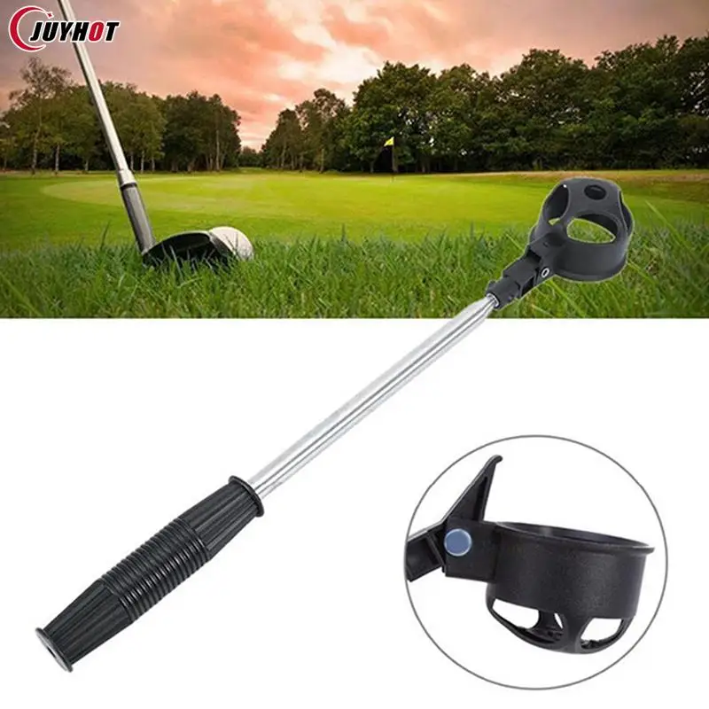 

Golf Ball Pick Up Tools 8 Sections Telescopic Golf Ball Retriever Golf Pick up Automatic Locking Scoop Picker Golf Ball Catcher