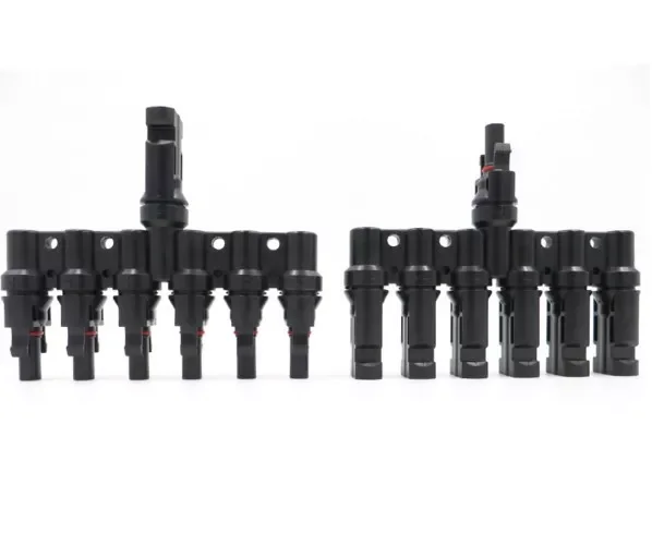 

Solar System Accessories 2/3/4/5/6 Branch Solar System Accessories Terminals Solar Panel Series Parallel Connector