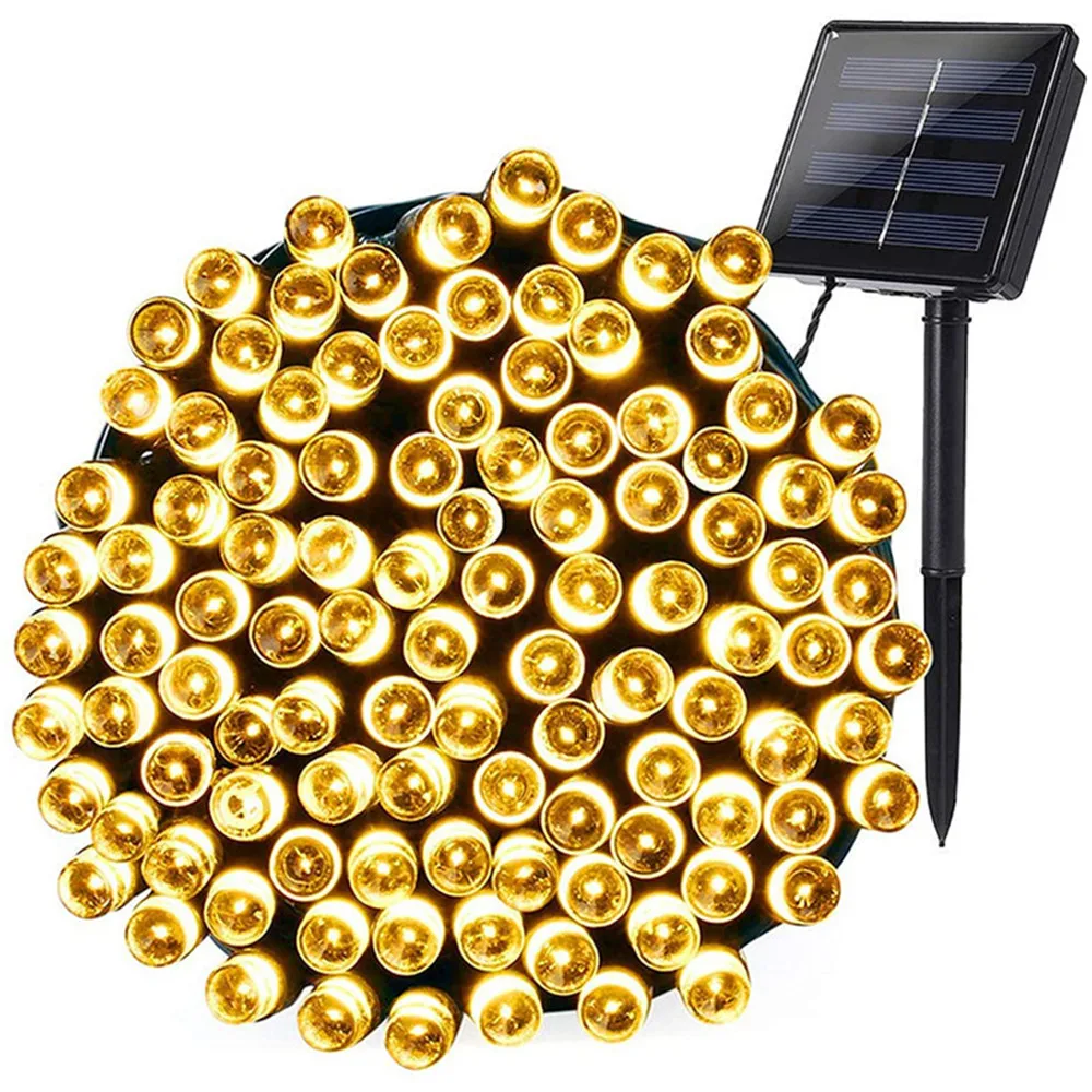

Solar String Light Waterproof LED 500LED Solar Fairy String Light Outdoor Garden Wedding Decoration Christmas Holiday