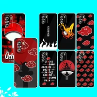 comic naruto logo art for xiaomi redmi note 10s 10 k50 k40 gaming pro 10 9at 9a 9c 9t 8 7a 6a 5 4x transparent phone case