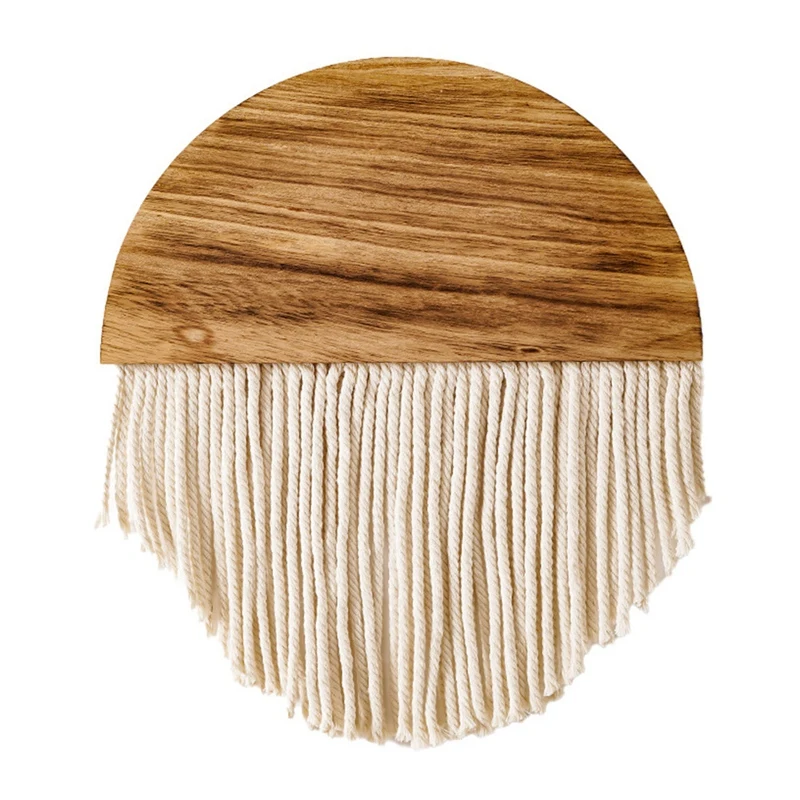 

Modern Tassel Circle Tapestry Bohemian Homestay Living Room Wall Decor Tapestry