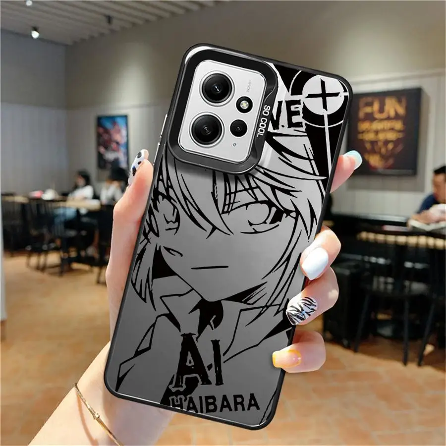 Чехол для телефона D-etective C-onan H-aibara Xiaomi 12T 13T K60 Ultra 11 Lite Poco X3 NFC Pro F4 F3 GT X5 5G C50 C51