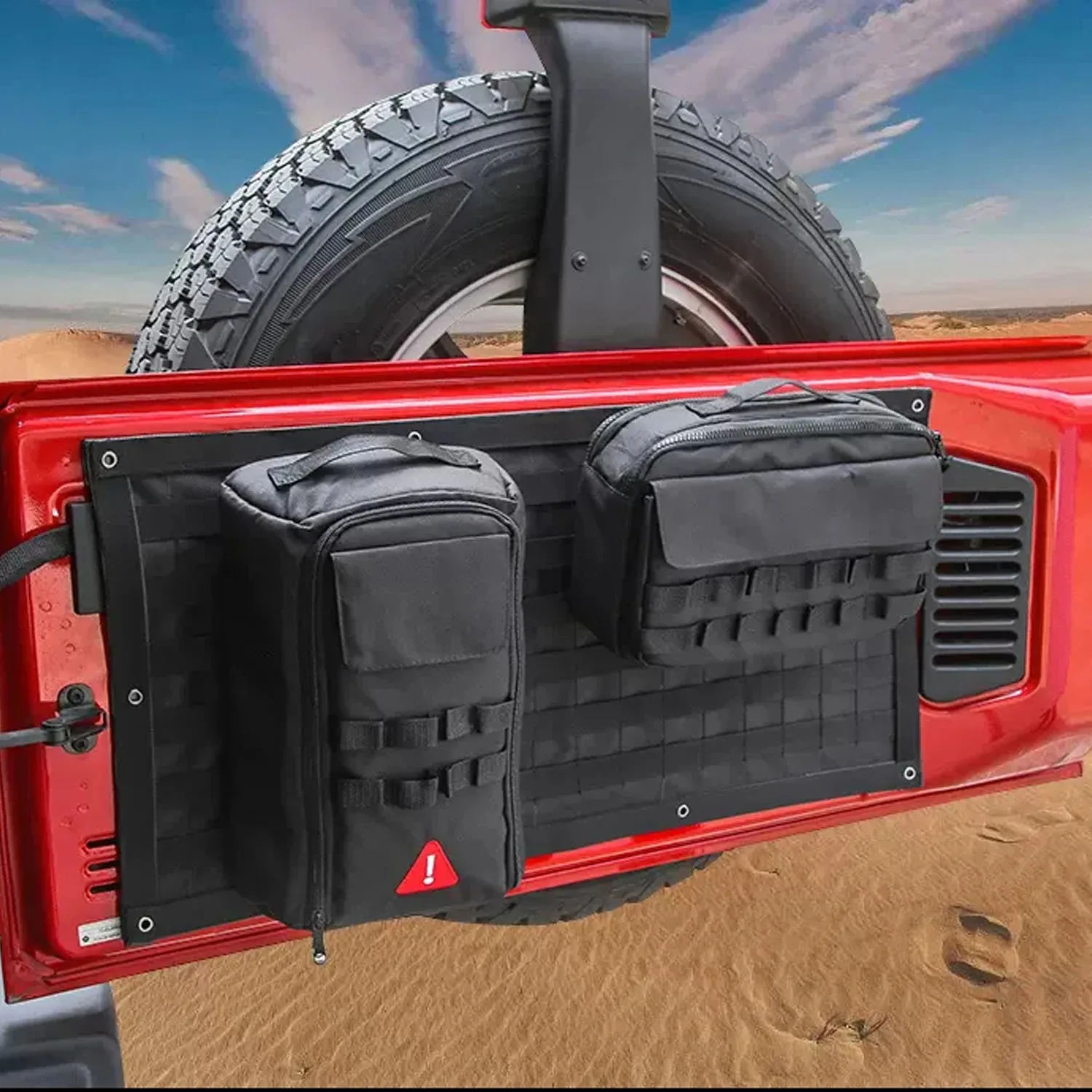 Задняя дверь сумка для хранения органайзер Jeep Wrangler Jk Jl 2007-2023 внутренняя экономия