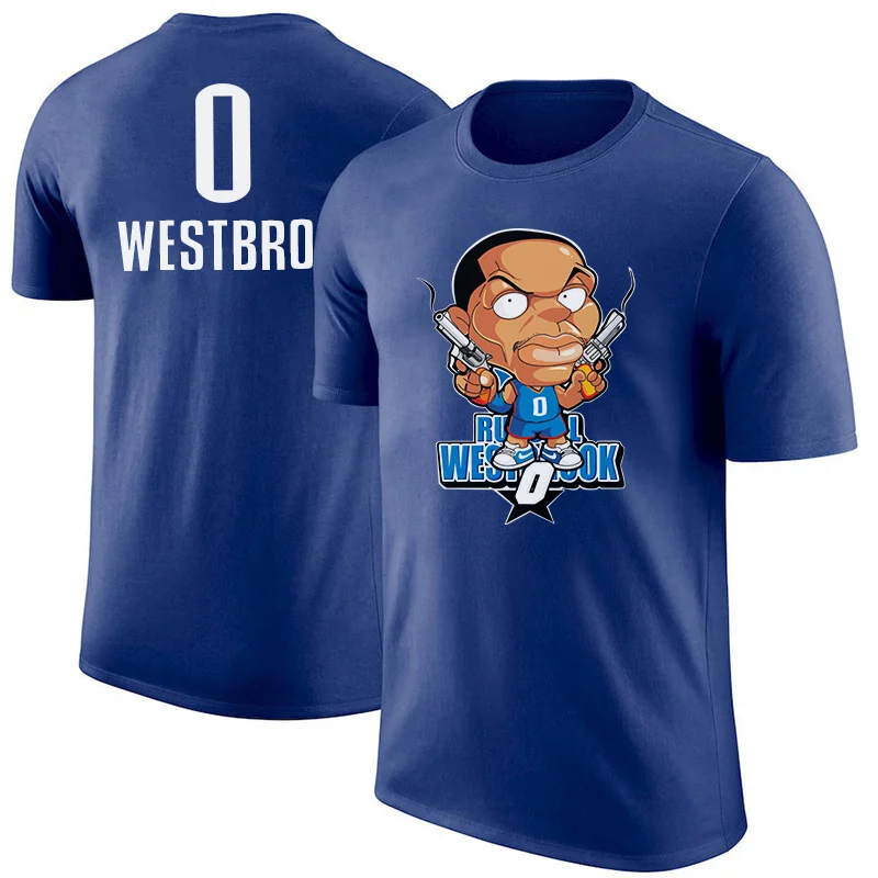 

Custom Number Name Basketball Jerseys Clothes Sweatshirt T Shirts No.0 Russell Westbrook We Have Your Favorite Logo Patter