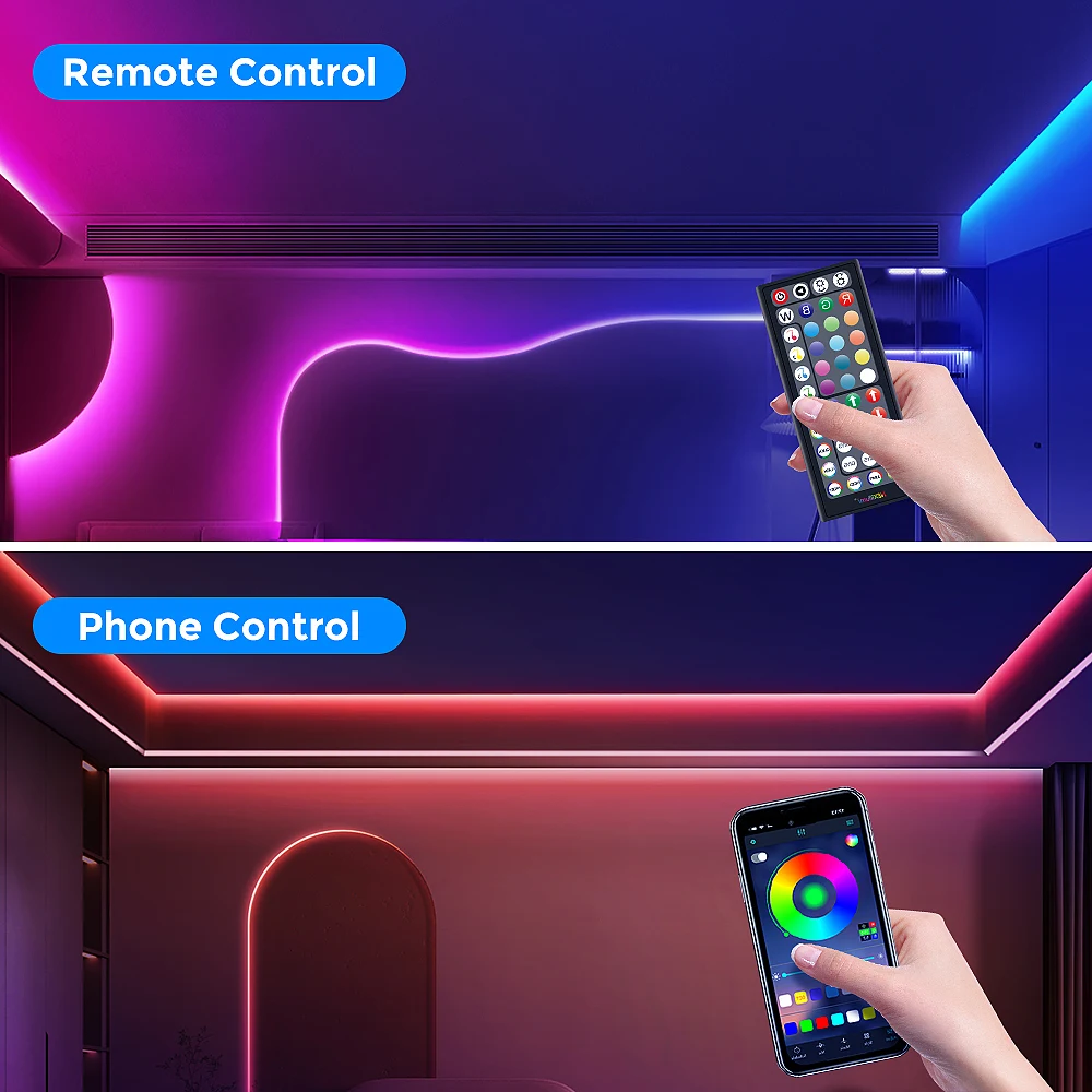 Светодиодные ленты RGB с дневными и ночными режимами дистанционное управление