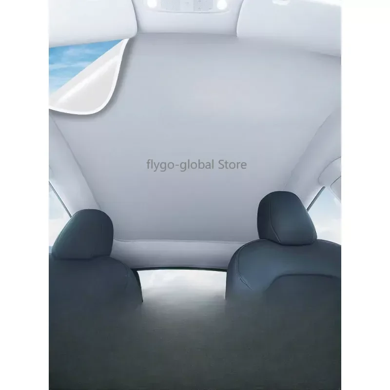 Подходит для электростатической адсорбционной солнцезащитной крыши Tesla Model Y/3
