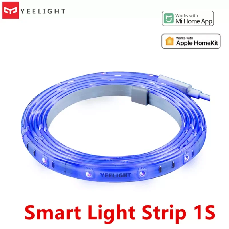 

Yeelight Aurora Smart Light Strip 1S 2m LED RGB WiFi APP Smart Home Decor Light Work with Alexa Google Assistant Homekit