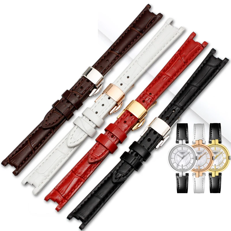 Ремешок из натуральной кожи с бамбуковым рисунком для часов Tissot 1853 трендовая