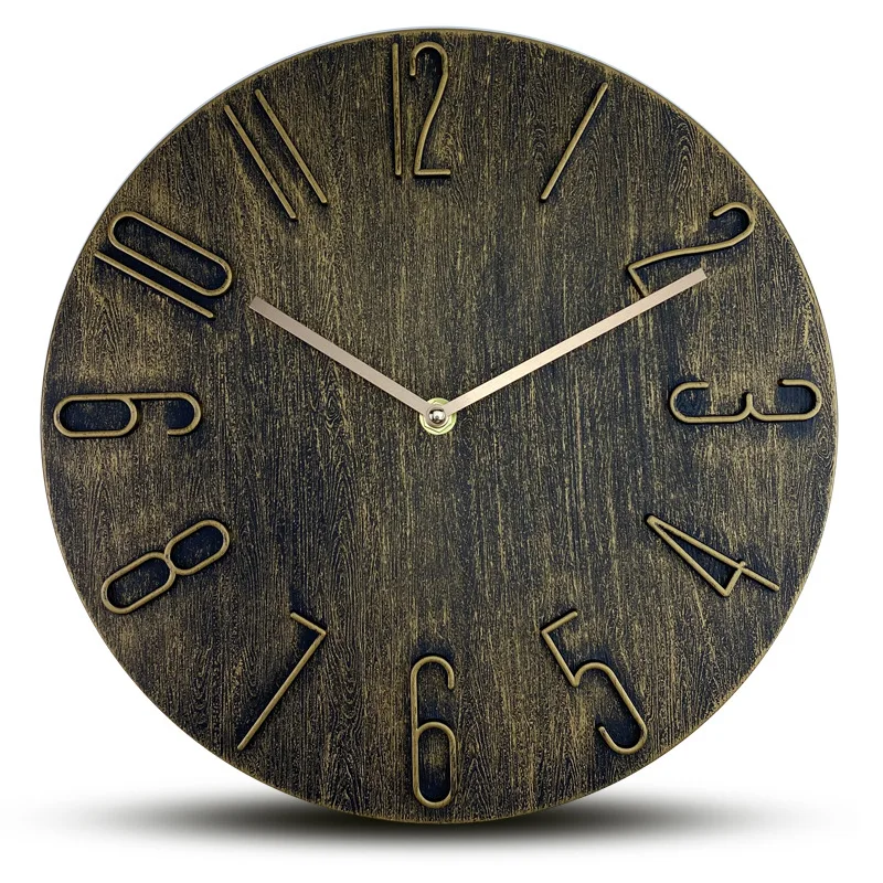 

Luxury Wall Clock Modern Design Creative Silent Watch Large 3d Vintage Clocks Wall Home Decor Kitchen Clock Living Room Gift