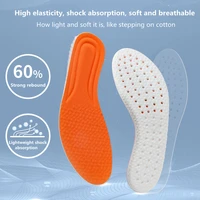 1 pair memory foam insoles for shoes sole mesh deodorant breathable cushion running insole for feet man women orthopedic insoles