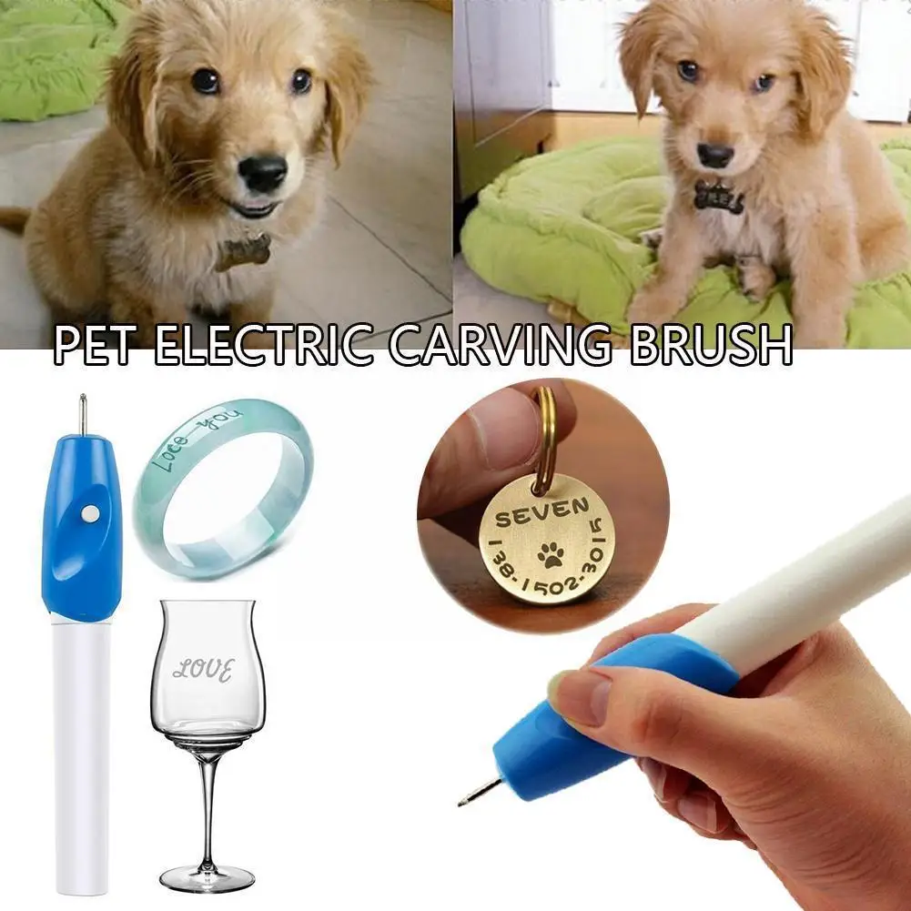 

Electric Mini Engraving Pen Machine Chisel Word Marker Carving Metal Cutting Leather Tool Glass Engraver Corrode Plotter T2a2