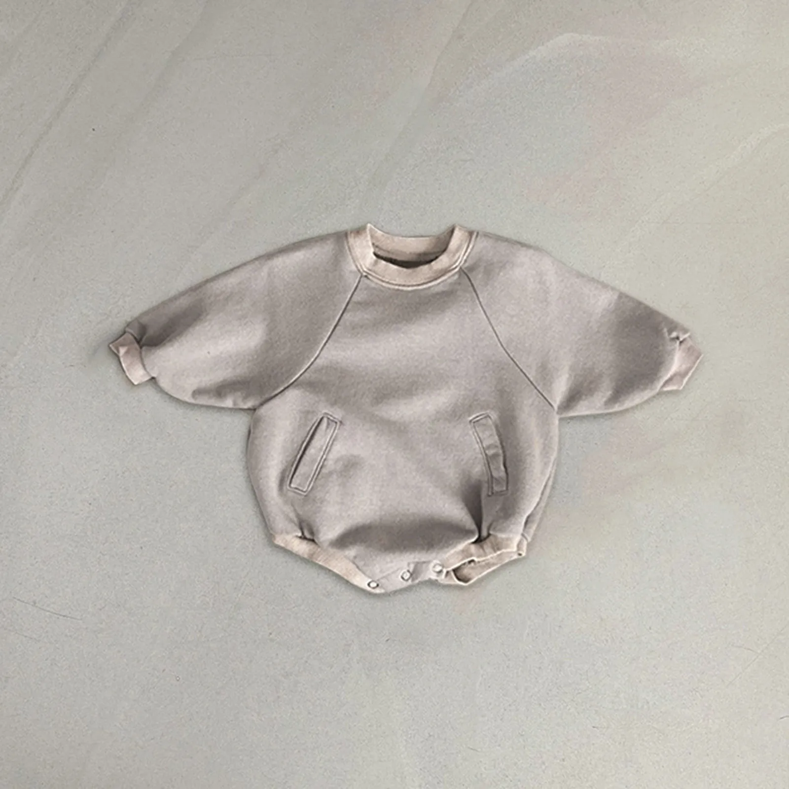 

Комбинезон с длинным рукавом для новорожденных, на возраст 0-3 месяца