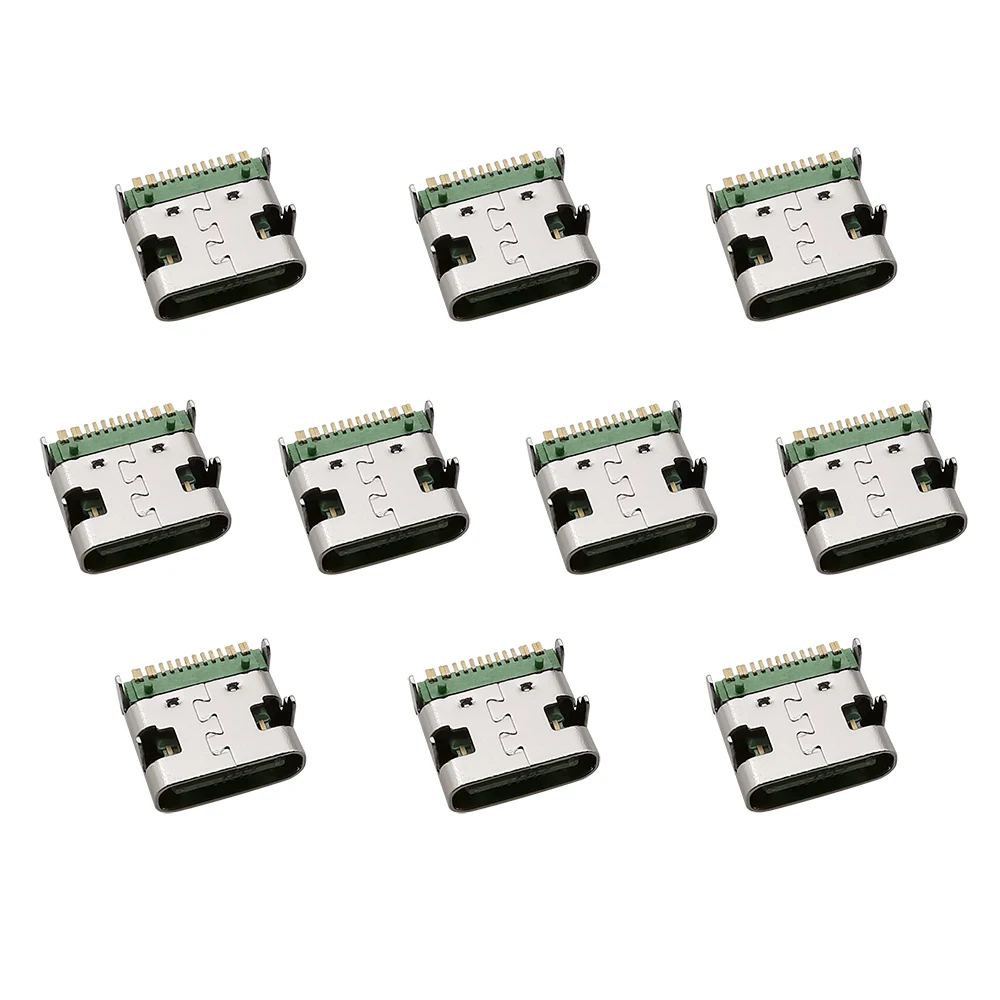 

Разъемы USB Type C 16-контактные 20В 5А 10 шт