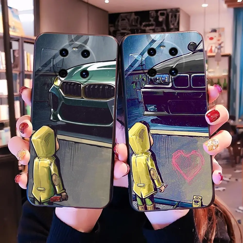 

Funda Coque Case For Huawei P10 P20 P30 P40 P50 P50E Mate 10 20 40 RS Lite E 5G Pro Plus Case Boy Watches Sports Car Jdm Drift