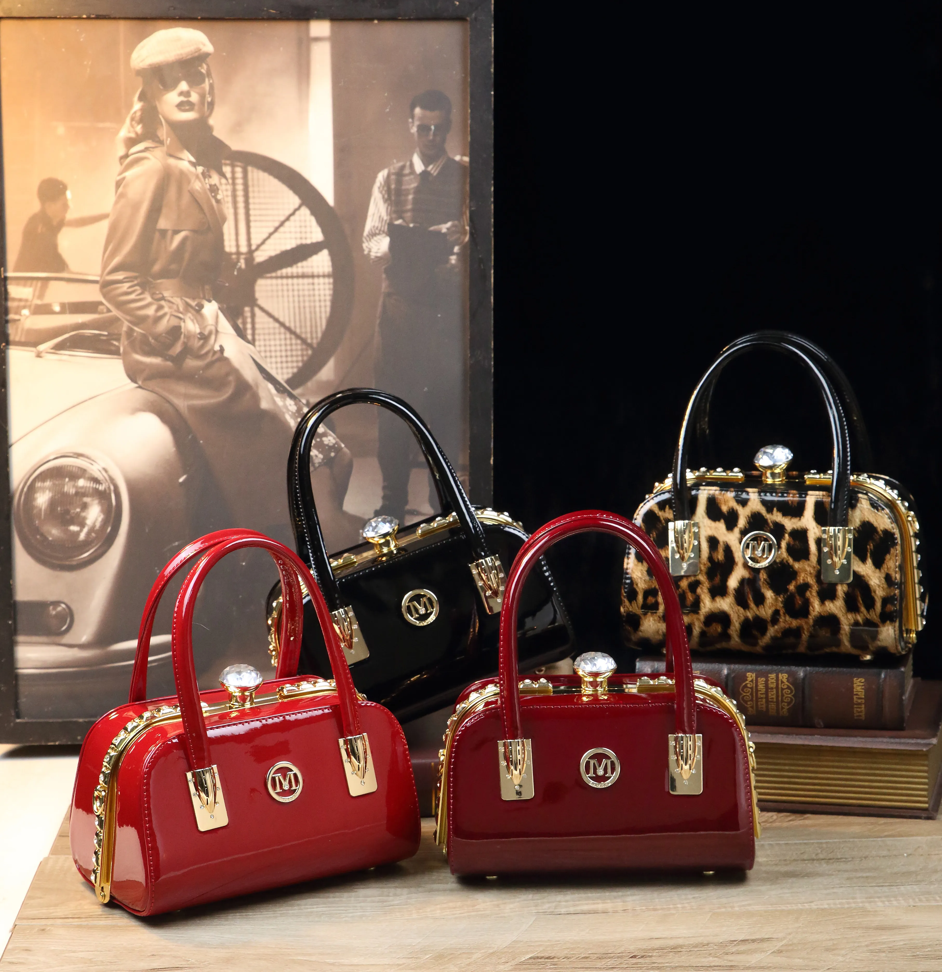 2023 Designer New Bright Leather Bag