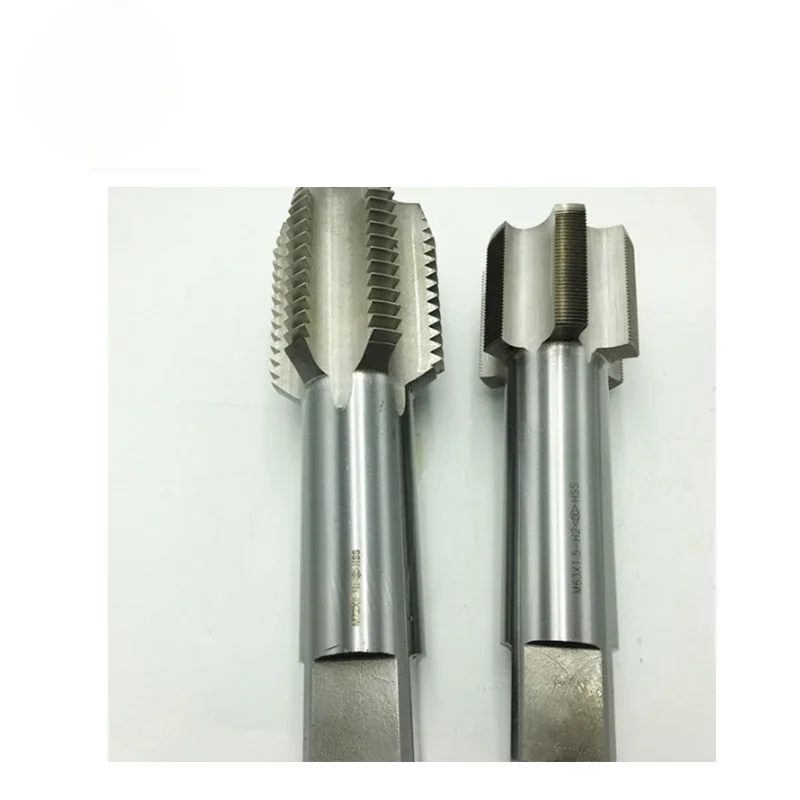 Метчик с мелкой резьбой HSS Машинный метчик M50 M52 M53 M54 M55 M56 M58x5 5x4x3x2x1 5