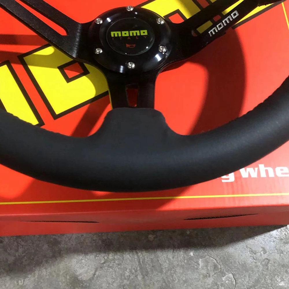 Универсальный гоночный руль Drift 14 дюймов МОМО раллийный автомобиль из