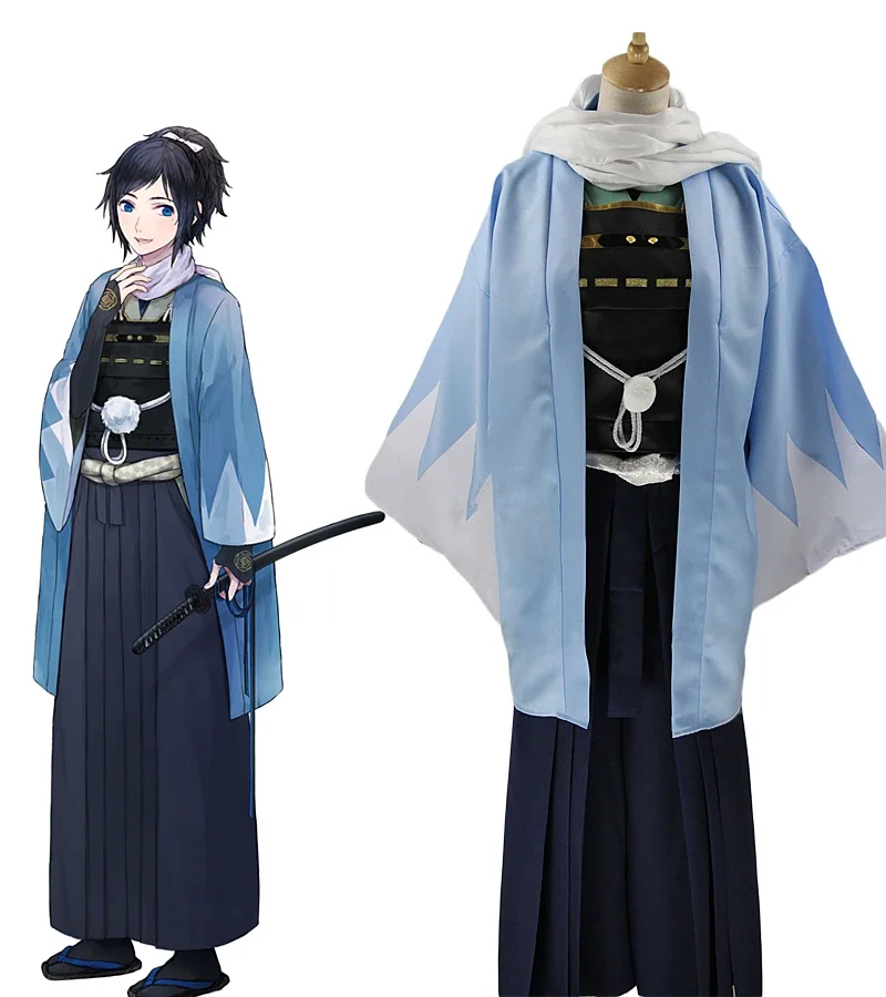 Кимоно Touken Ranbu Yamato no Kami Yasusada Боевая форма костюм для косплея
