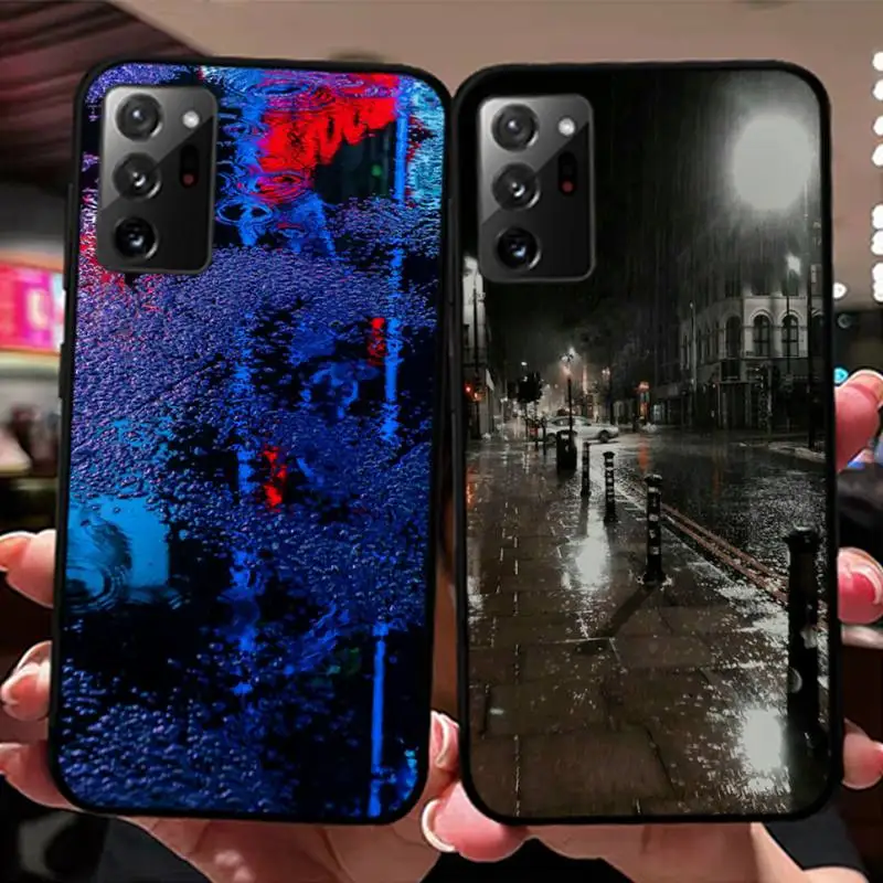 

Rainy day Phone Case for Samsung Note 5 7 8 9 10 20 pro plus lite ultra A21 12 72