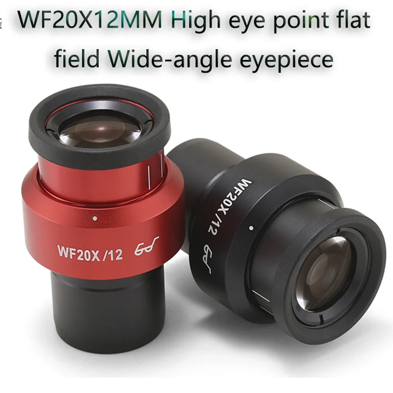 Настраиваемый микроскоп с высокой точкой зрения WF20X/12 мм окуляр стерео 20x30
