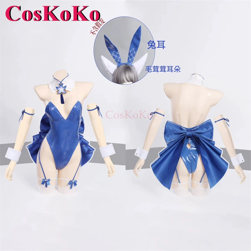 CosKoKo Shinano Косплей Игра Azur Lane Костюм Фэнтези Thaumaturgy Sweet Bunny Girl Униформа Хэллоуин